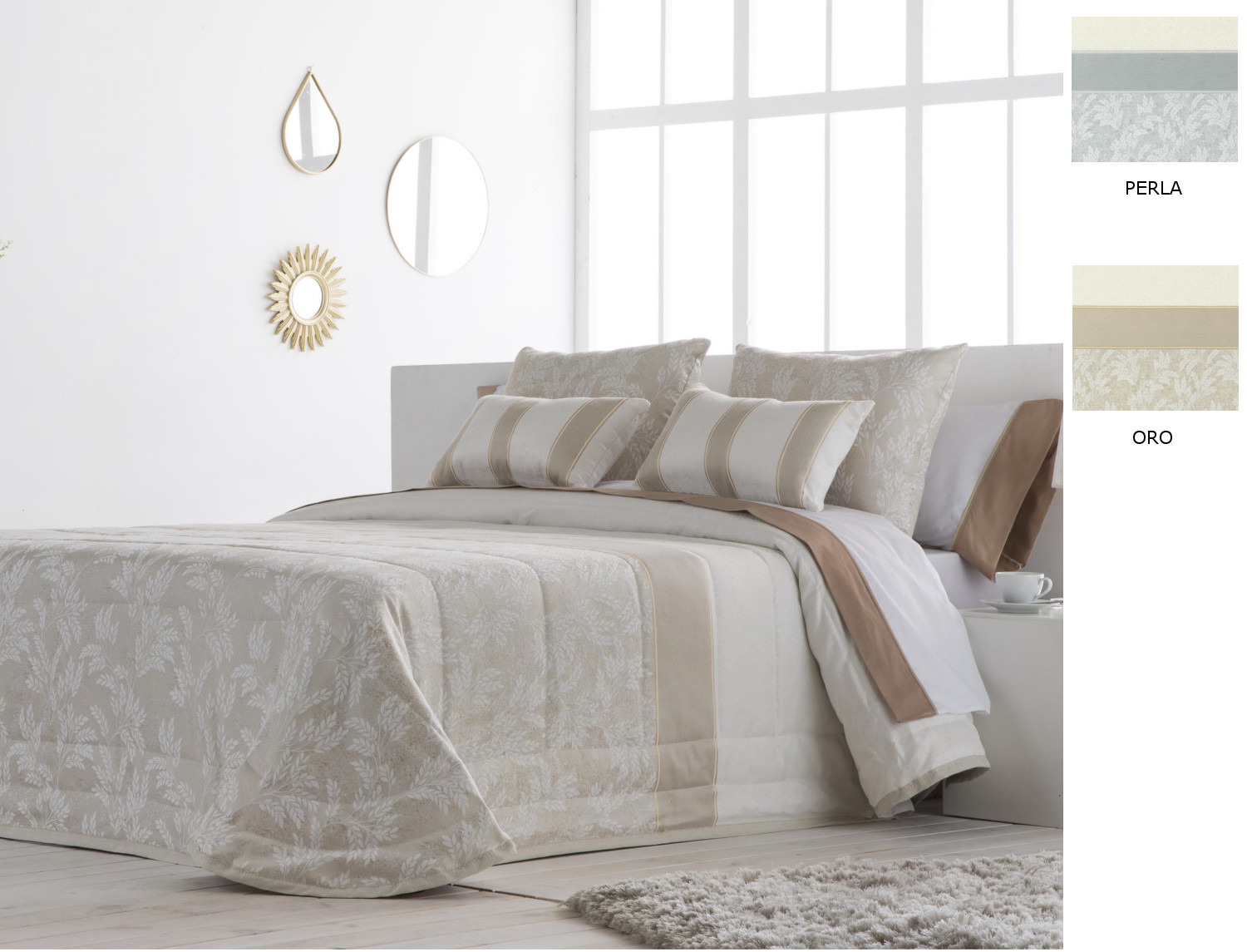 JVR Bouti Jacquard Allure color Oro o Perla