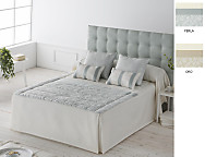 Haz clic para ampliar Colcha de verano Jacquard Allure color Oro o Perla