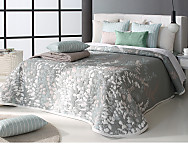 Colcha Jacquard Reversible Córdoba 04 verde agua