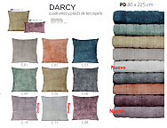 Plaid de terciopelo Darcy