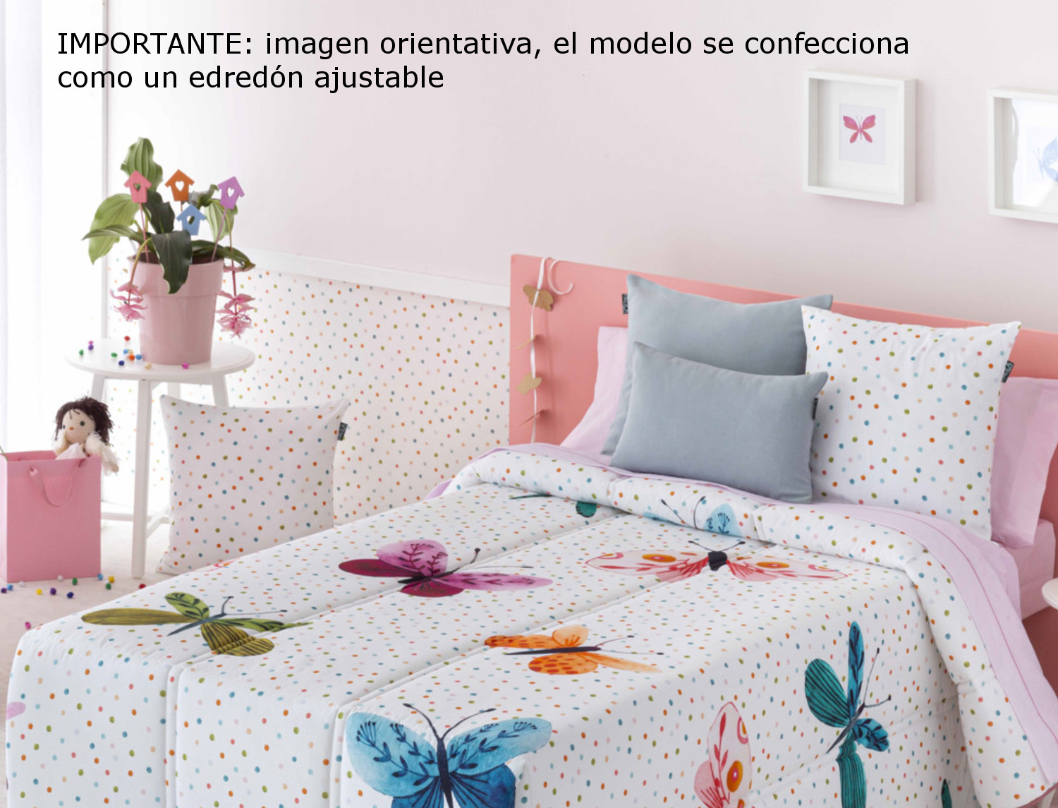 Confecciones Paula Edredón Ajustable Alegria