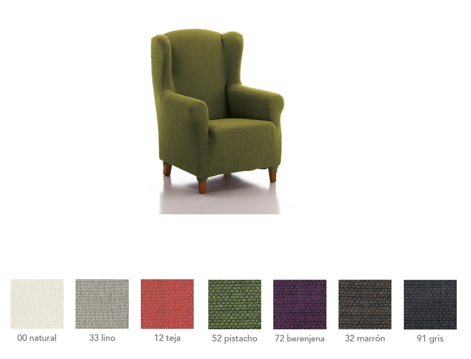 Cañete Funda para sofá orejero Brick