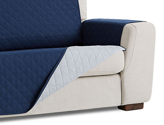 Belmarti - Cubre sofá acolchado reversible 2 plazas Couch (respaldo 110cm)