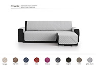 Cubre sofá acolchado chaise longue Couch