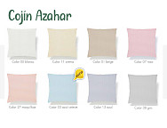 Cojín con relleno Azahar Textilia