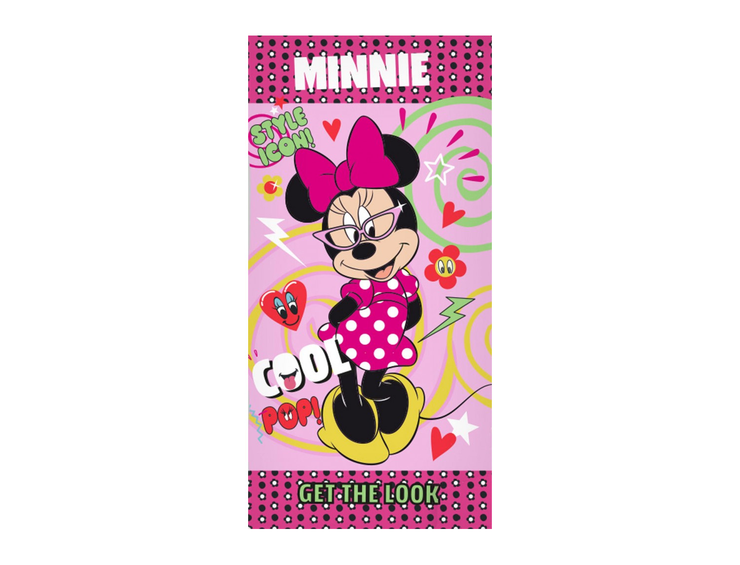 Textil Tarragó Toalla de playa Minnie Mouse