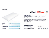 Almohada Peque Antiácaros. Firmeza Muy Baja