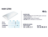 Almohada Maby Látex. Firmeza Media