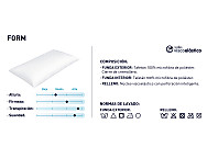 Almohada Viscolástica Form. Firmeza muy Baja
