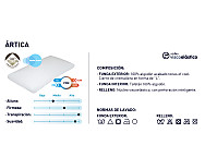Almohada Viscolástica termo regulador Ártica. Firmeza Media