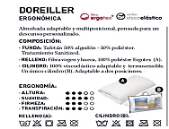 Almohada Ergonómica Doreiller. Firmeza Media