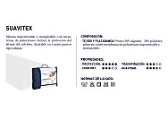 Bajera ajustable Impermeable de cuna Suavitex