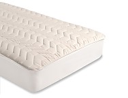 Cubrecolchón de cuna acolchado 100% algodón ecológico Iris