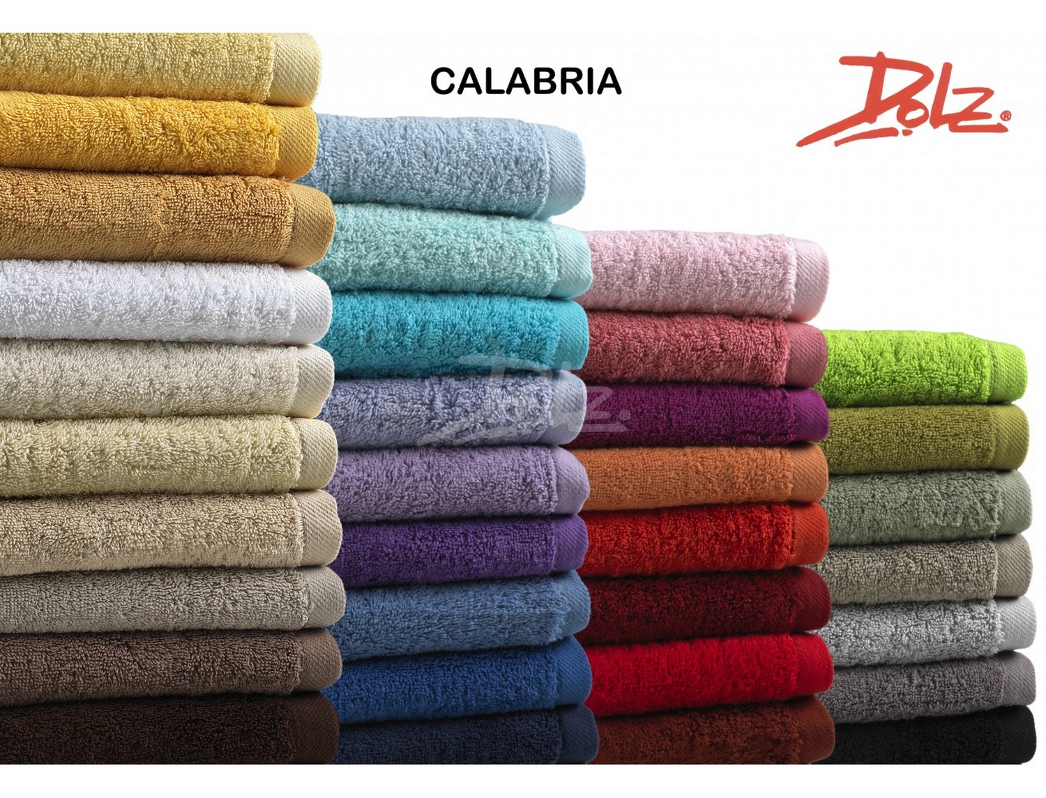 Dolz Toalla Calabria Pack 12 unidades Hostelería