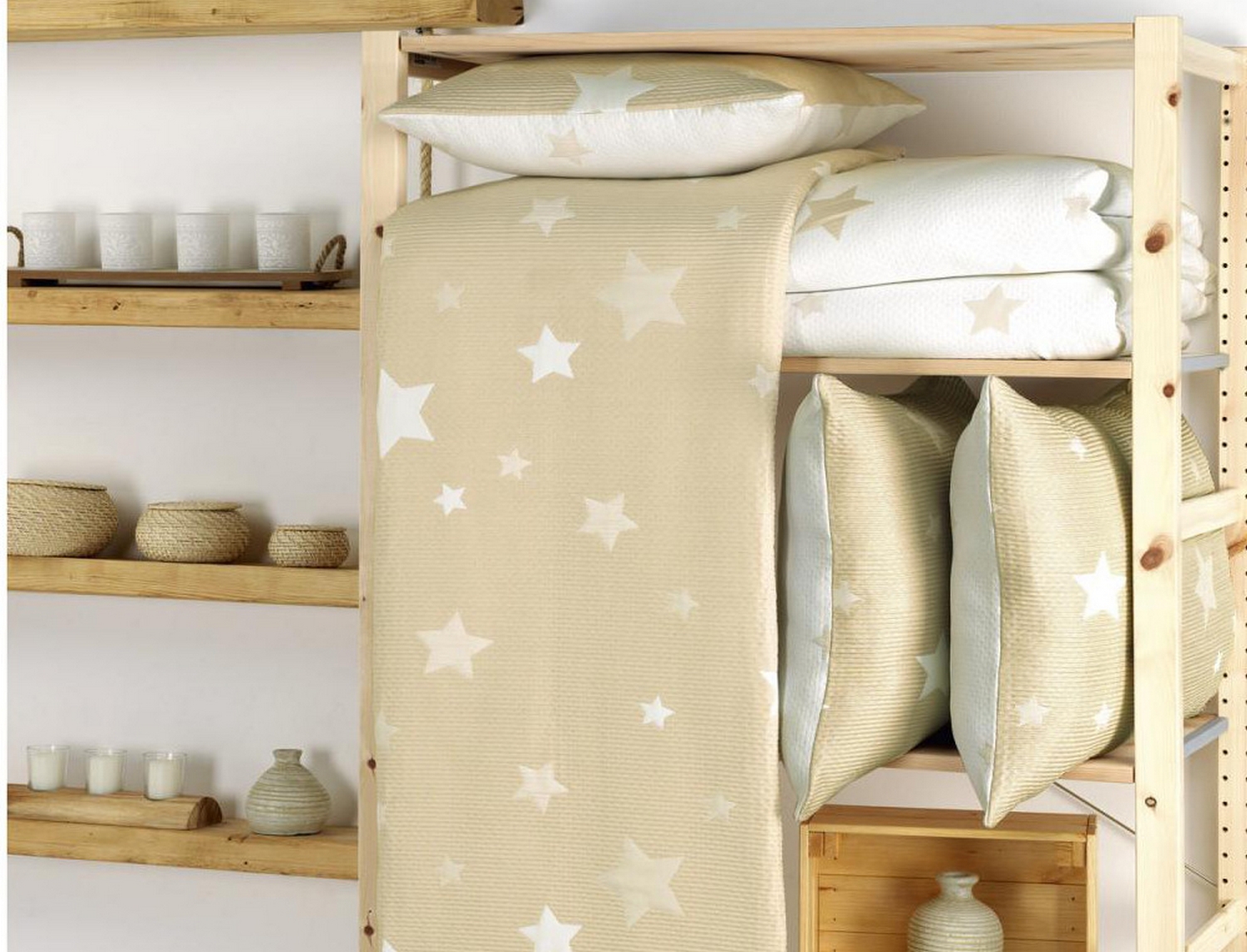 Cañete Colcha Reversible Kalo beige cama 135 Oferta