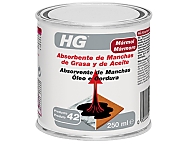 Absorbente de manchas de grasa y aceite (producto 42) para piedra, cemento, hormigón, losetas, terracota, mármol...