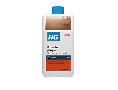 HG - Protector parquet (producto 51). Capa protectora brillante, antideslizante y antiarañazos