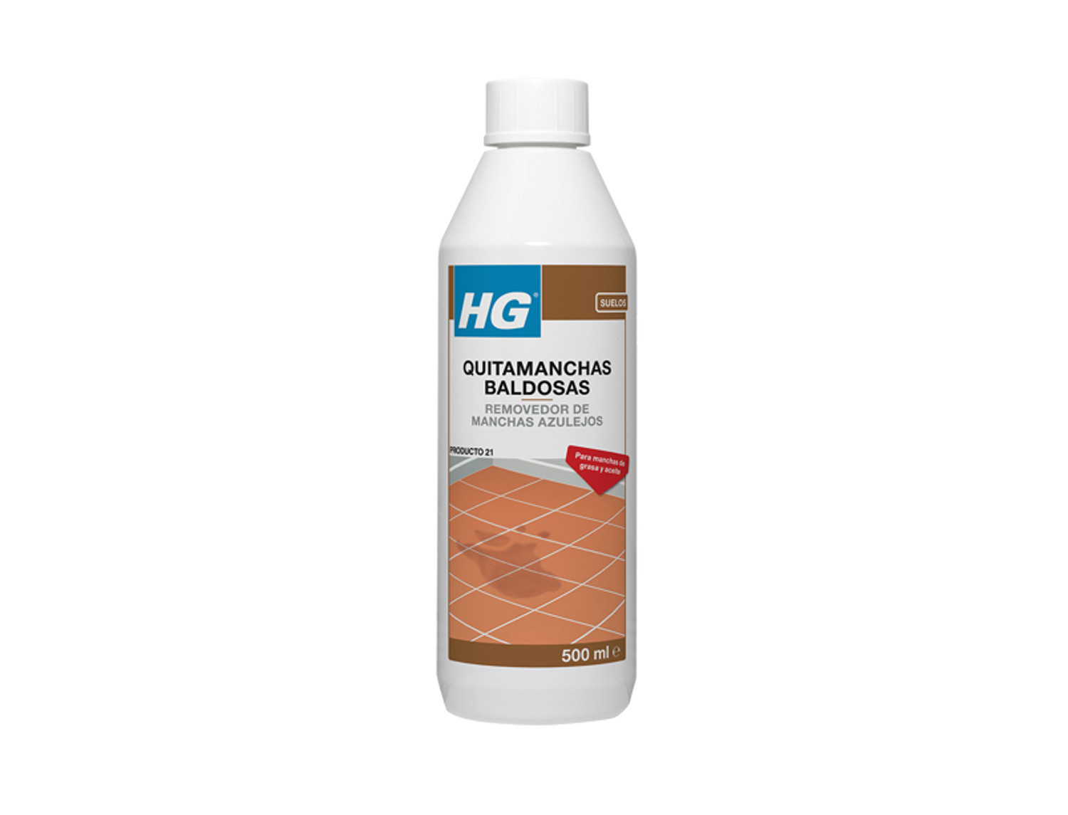 HG Quitamanchas profesional para suelos porosos y baldosas (producto 21)