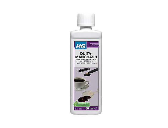 HG - Limpiador de manchas Nº1 (café, té, cacao, kétchup, curry, vino, tinta, zumos...)