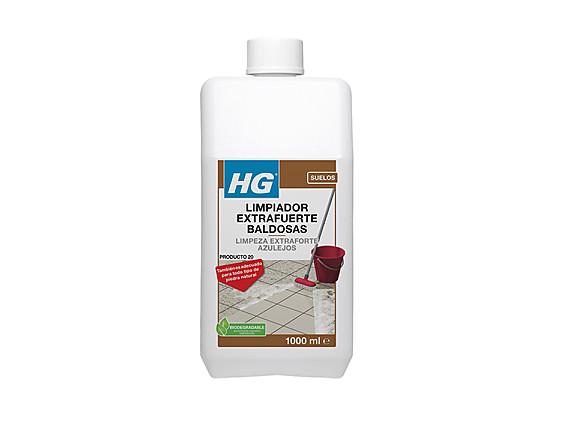 HG - Súper limpiador (producto 20) para baldosas, azulejos, piedra natural