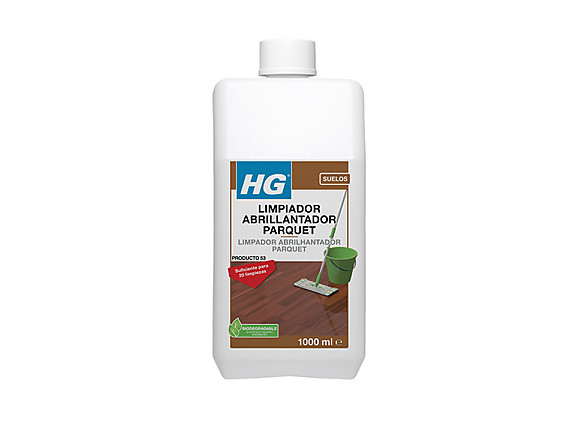 HG - Limpiador abrillantador uso diario para parquet (producto 53)