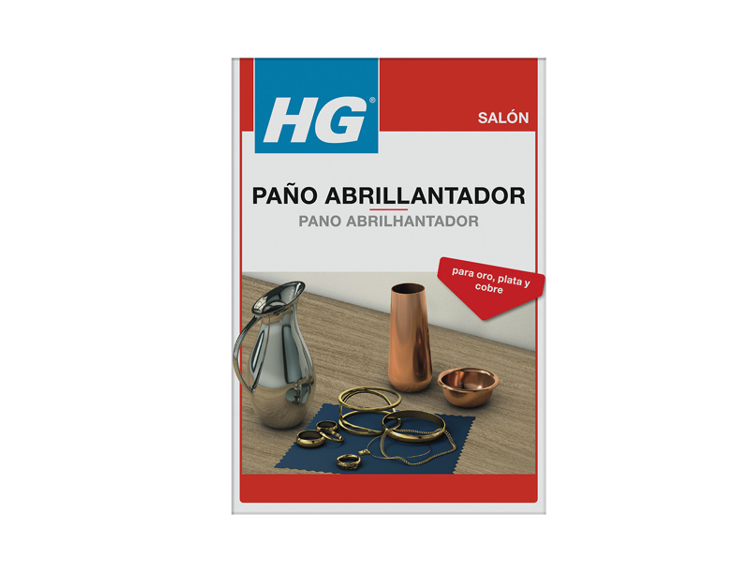 HG Paño abrillantador para plata