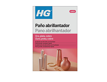 HG - Paño abrillantador para plata. Restaura el brillo sin esfuerzo