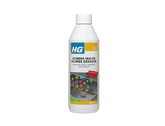 HG - Elimina malos olores en el desagüe