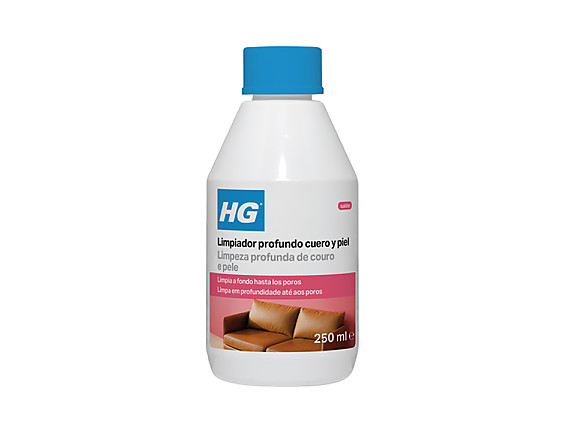 HG - Limpiador profundo cuero y piel (sofás, muebles, maletas, bolsos,...)