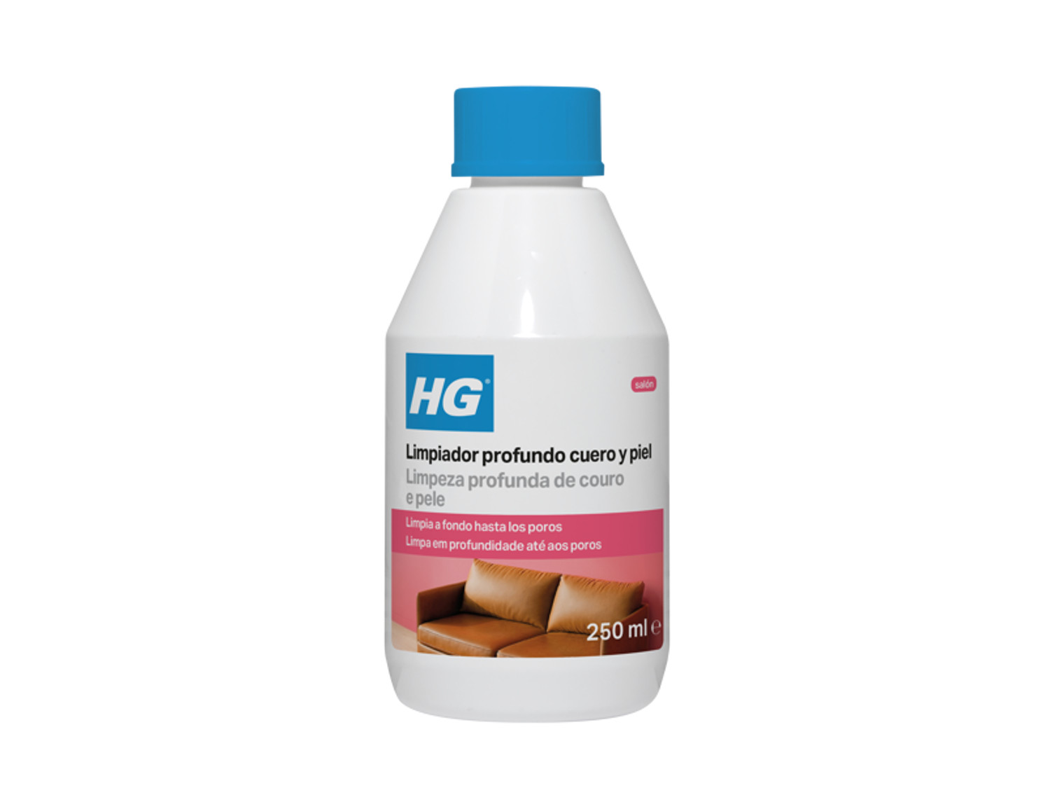 HG Limpiador profundo cuero y piel (sofás, muebles, maletas, bolsos,...)