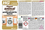 Descalcificador rápido antical (cafeteras, hervidores, lavadoras,...)