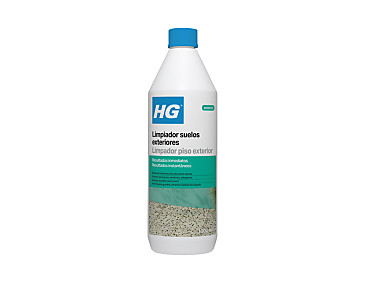 HG - Limpiador suelos exteriores (patios, terrazas, baldosas de grava, cemento)