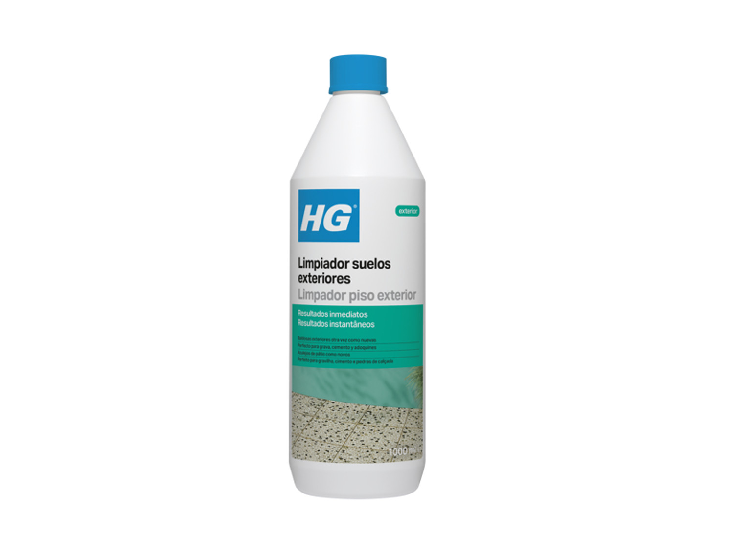 HG Limpiador suelos exteriores (patios, terrazas, baldosas de grava, cemento)