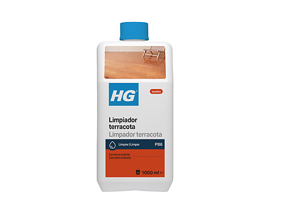 HG - Limpiador terracota (producto 86). Uso diario, restaura el brillo