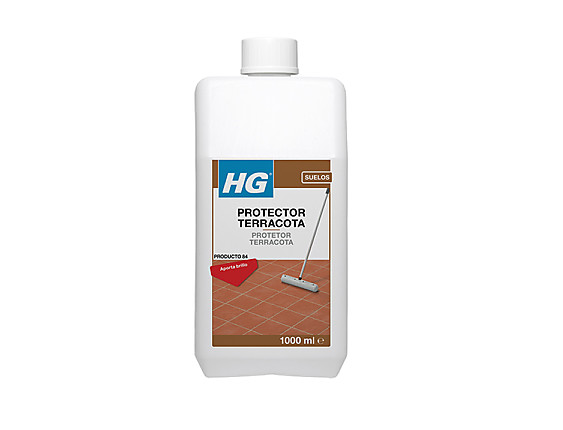 HG - Abrillantador protector (producto 84) para suelos de terracota