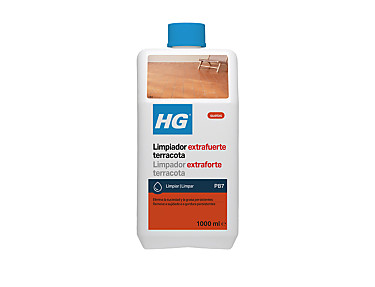HG - Limpiador extrafuerte terracota (producto 87). Elimina la grasa y la suciedad persistente