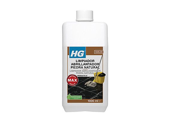 HG - Limpiador abrillantador uso diario (producto 37) para mármol, piedra natural