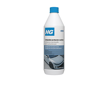 HG - Limpiador protector para coches. Jabón abrillantador, limpia y protege