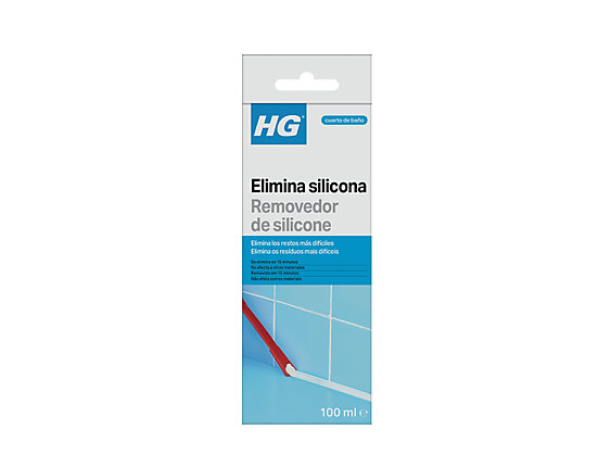 HG - Elimina silicona. También para el butileno, el acrilato y el pegamento universal