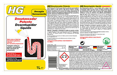 HG Desatascador Potente 1 litro