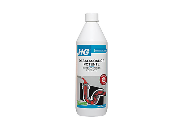 HG - HG Desatascador Potente 1 litro