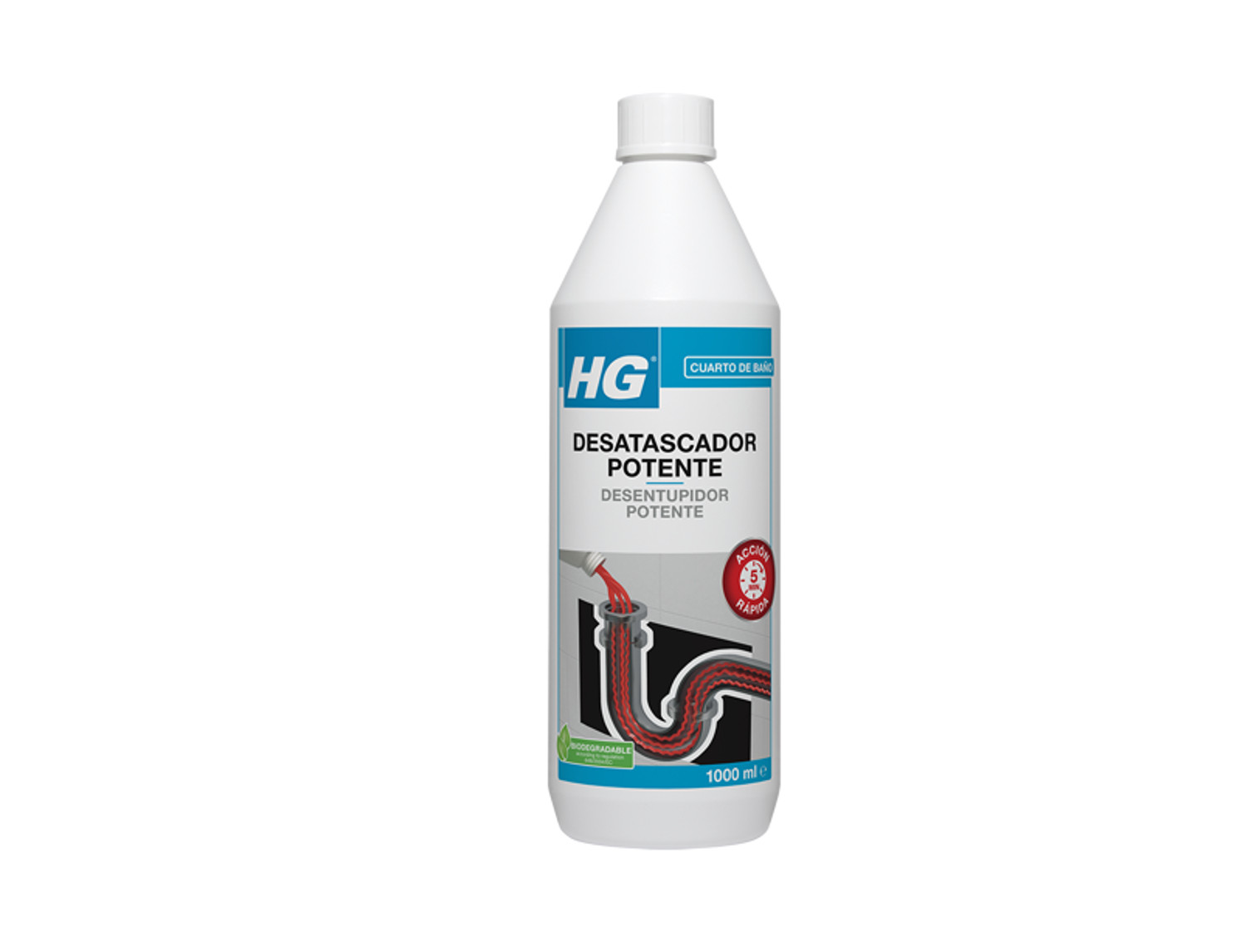 HG HG Desatascador Potente 1 litro