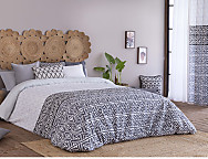 Funda nórdica Mijas color Azul, Beige o Rosa