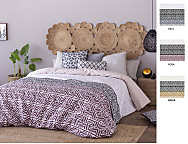 Funda nórdica Mijas color Azul, Beige o Rosa