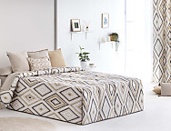 Edredón Conforter Zafra color Azul, Beige o Lila