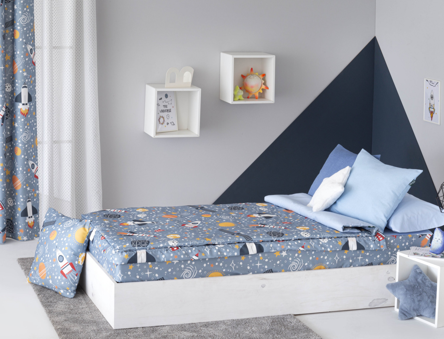 Confecciones Paula Saco nórdico Galaxia