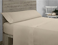Juego de cama Estelia doble pespunte Qutun 300 hilos 100% Algodón Orgánico