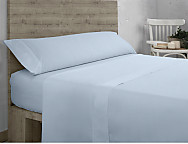 Juego de cama Estelia doble pespunte Qutun 300 hilos 100% Algodón Orgánico