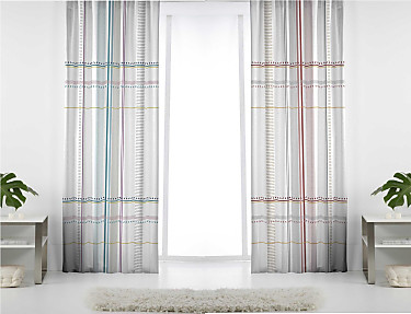 Cañete - Cortina con ollaos Griso