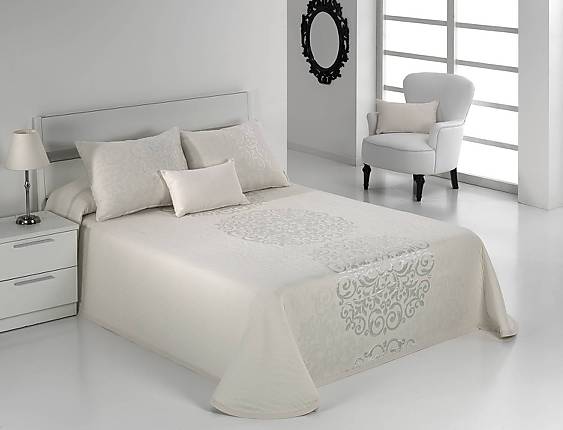 Reig Marti - Colcha Jacquard Presley color Natural